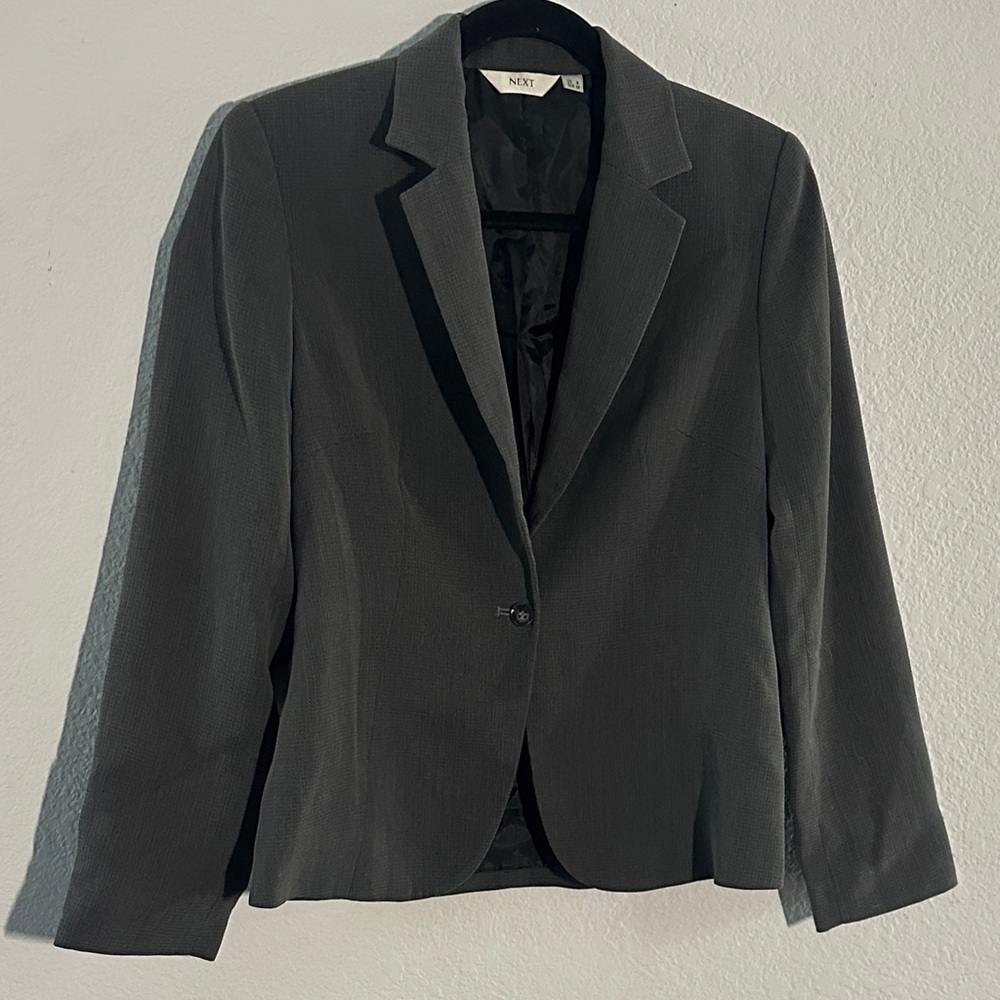 Next Charcoal Gray Blazer